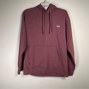 Dark Seas Red Hoodie Sweatshirt size Large